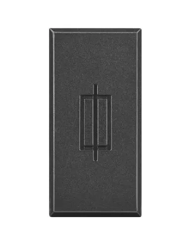 Bticino axolute dark fuse holder for 10a fuse hs4321